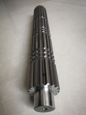 自動変速機の出力シャフト、高精度の鋼鉄斜めギヤ シャフト