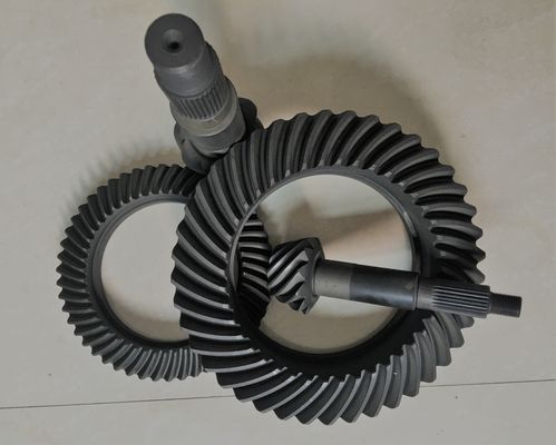 伝達は日産のための螺線形の斜めギヤ クラウン歯車そしてピニオンを分けます