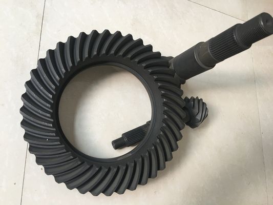 ハイポイドの螺線形の王冠の斜めギヤ、高精度の鍛造材リング ギヤおよびピニオン ギヤ
